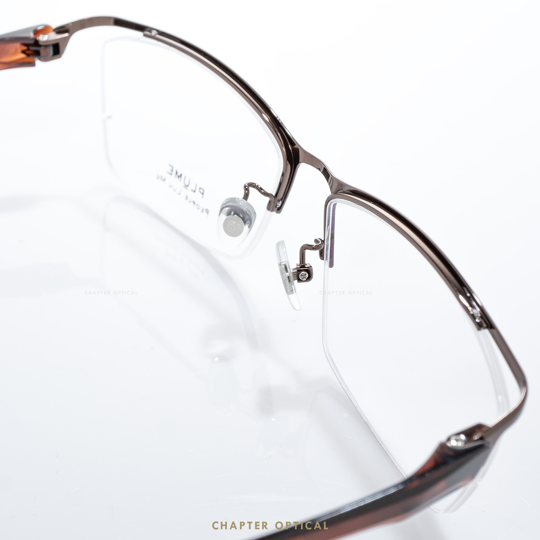 กรอบแว่นตาแบรนด์ PLUME รุ่น P-2769-C3 แบรนด์เกาหลีใต้แท้ สินค้านำเข้า