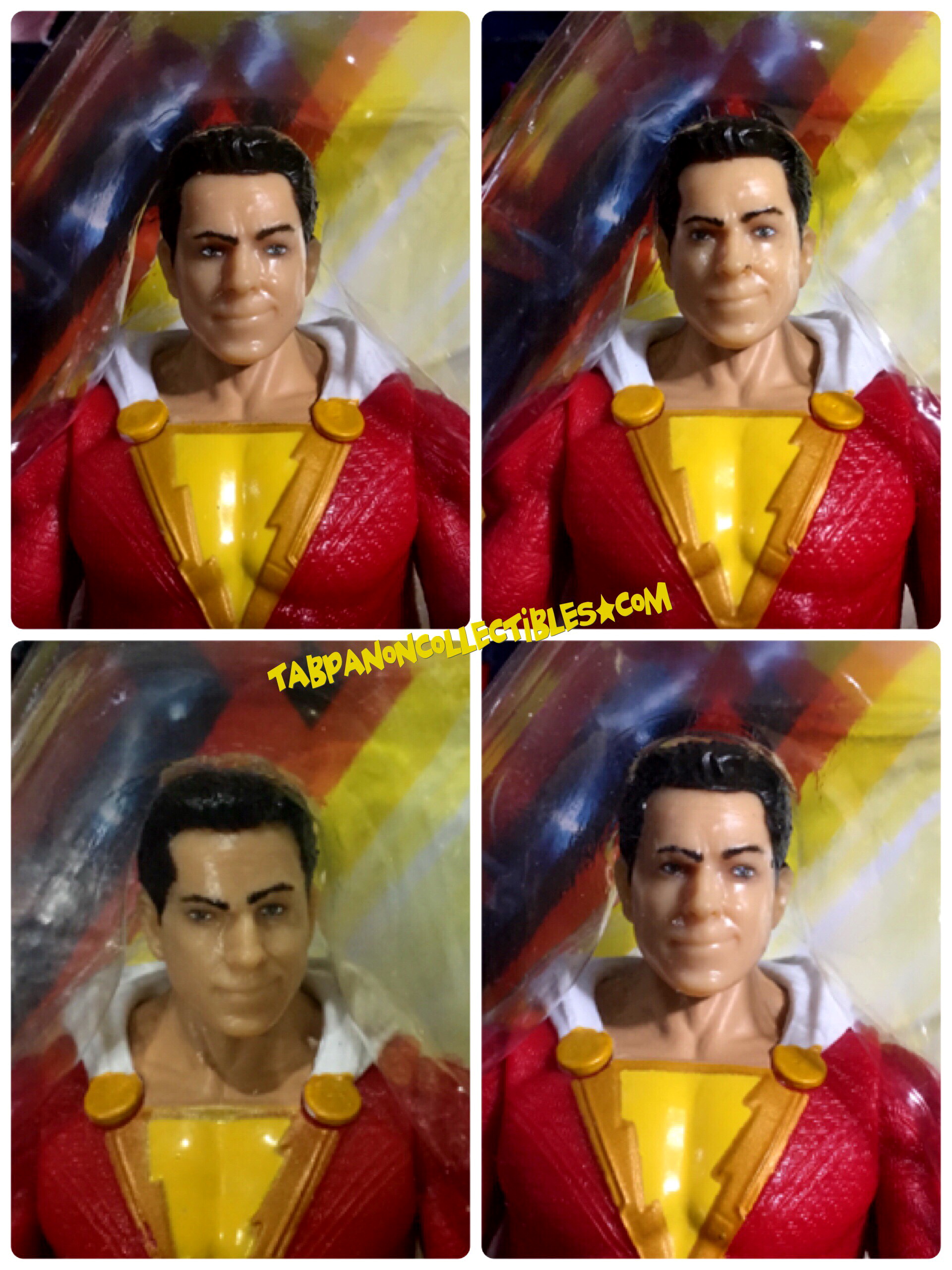 [2019.05] Mattel Shazam Movie Shazam 6-Inch Basic Figure (เพ้นคิ้ว/ตา ไม่ค่อยดี จะสุ่มส่งไป ดูรูปประกอบ )