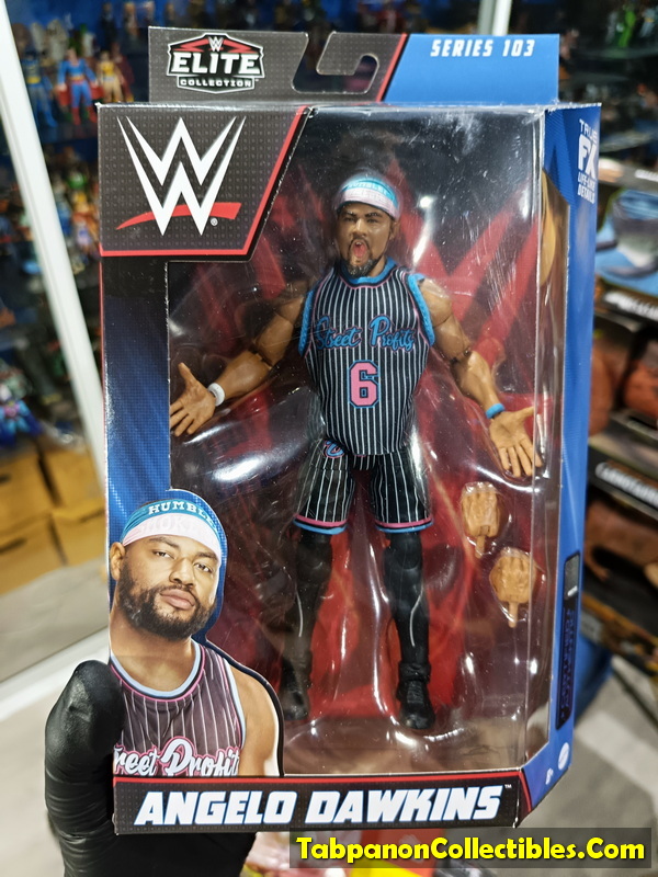 [2023.10] WWE Elite 103 Angelo Dawkins Action Figure