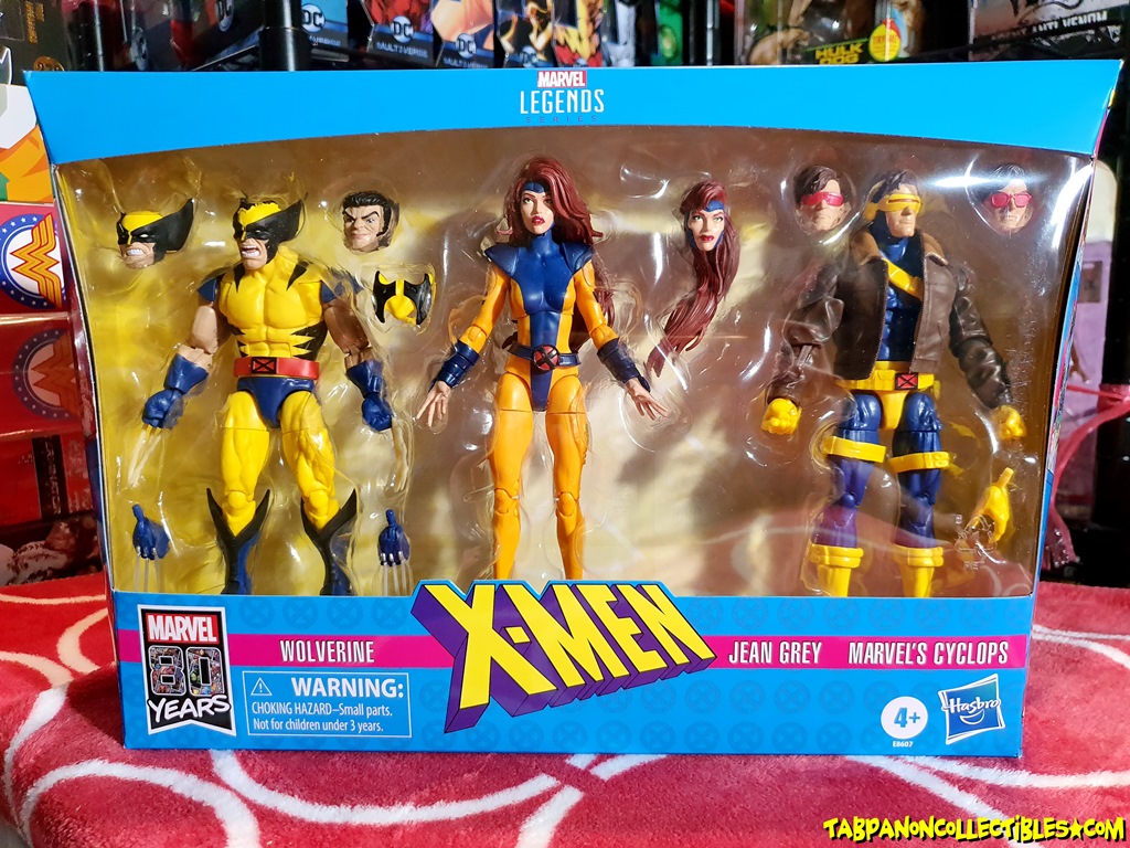 [2019.12] Hasbro Marvel Legends X-Men Wolverine, Jean Glay & Cyclops 6.5-Inch Figure 3-Pack