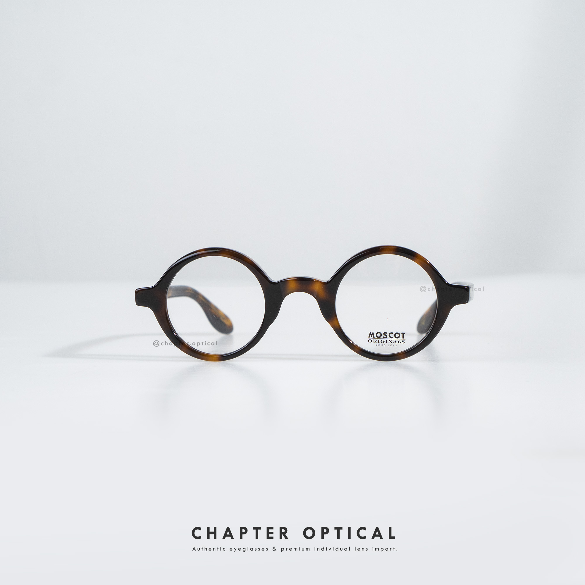 กรอบแว่น MOSCOT รุ่น ZOLMAN สี.AMBERTORTOIS / Size 42
