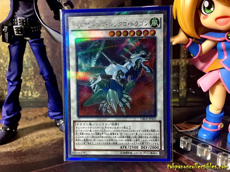 DBLE-JPS03 "Clear Wing Synchro Dragon" (Extra Secret Rare)