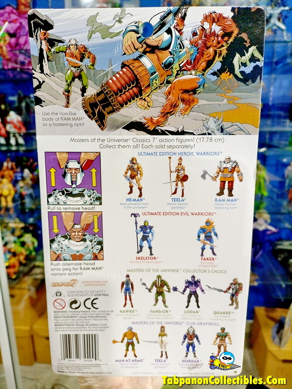 [2017.11] Super7 Masters of The Universe Ultimate Ram Man 7-Inch Action Figure