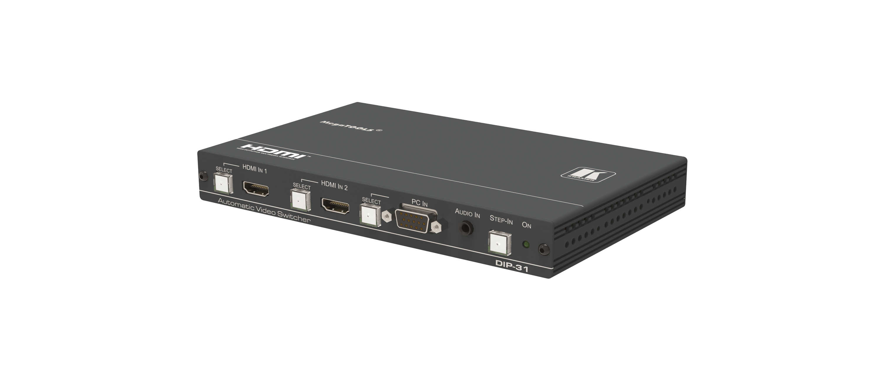 kramerav : DIP-31 4K60 4:2:0 HDMI & VGA Auto Switcher with Maestro Room Automation