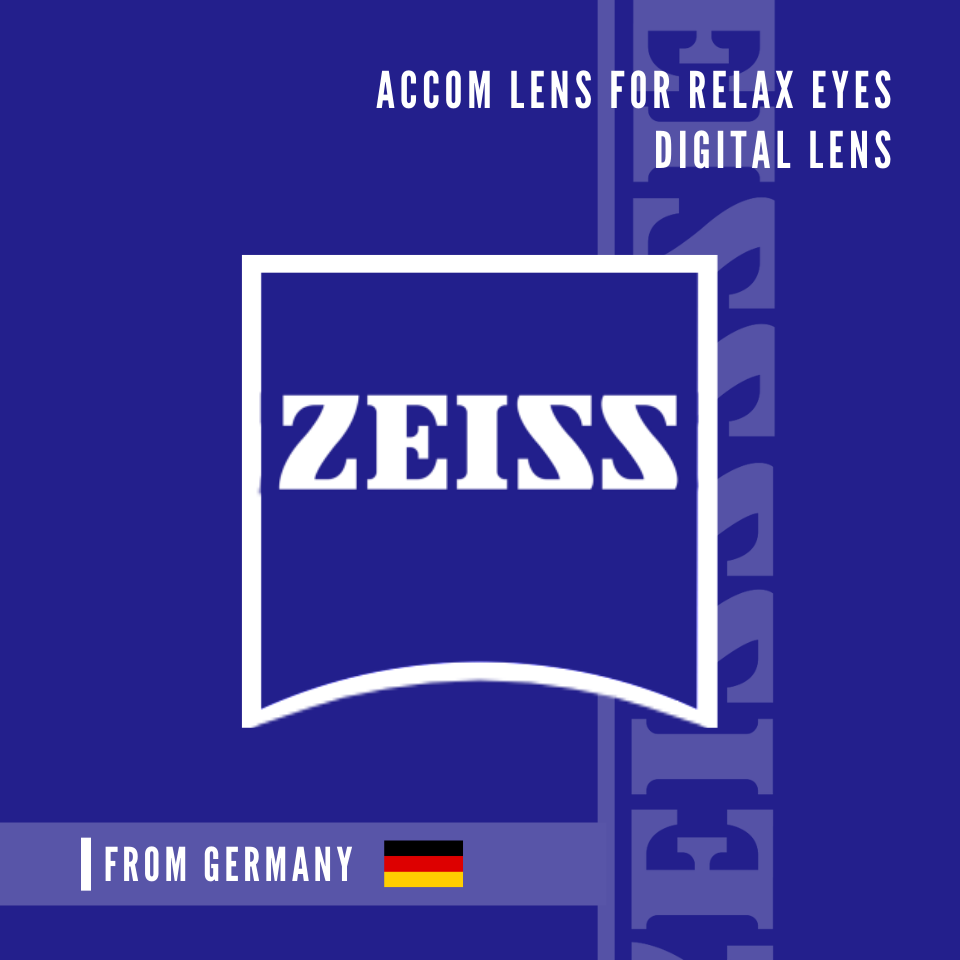 ZEISS DIGITAL LENS เลนส์ไซส์ลดอาการตาล้า สำหรับผู้ที่ใช้อุปกรณ์ดิจิทัลเป็นเวลานาน