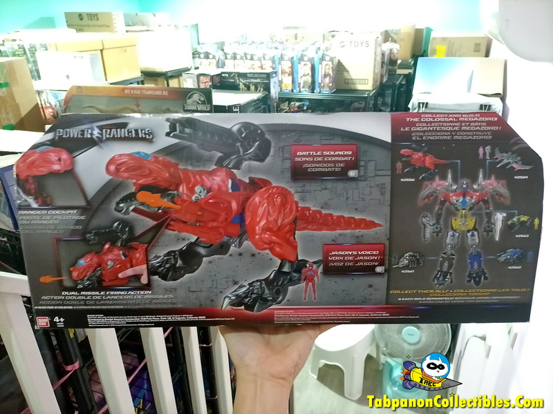 [2016.12] Bandai Power Rangers Movie T-Rex Battle Zord (สีซีด ดูรูปประกอบ)