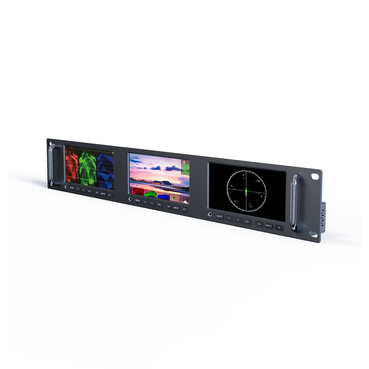 Lilliput RM-503S 3 x 5 inch 2RU rackmount SDI monitor