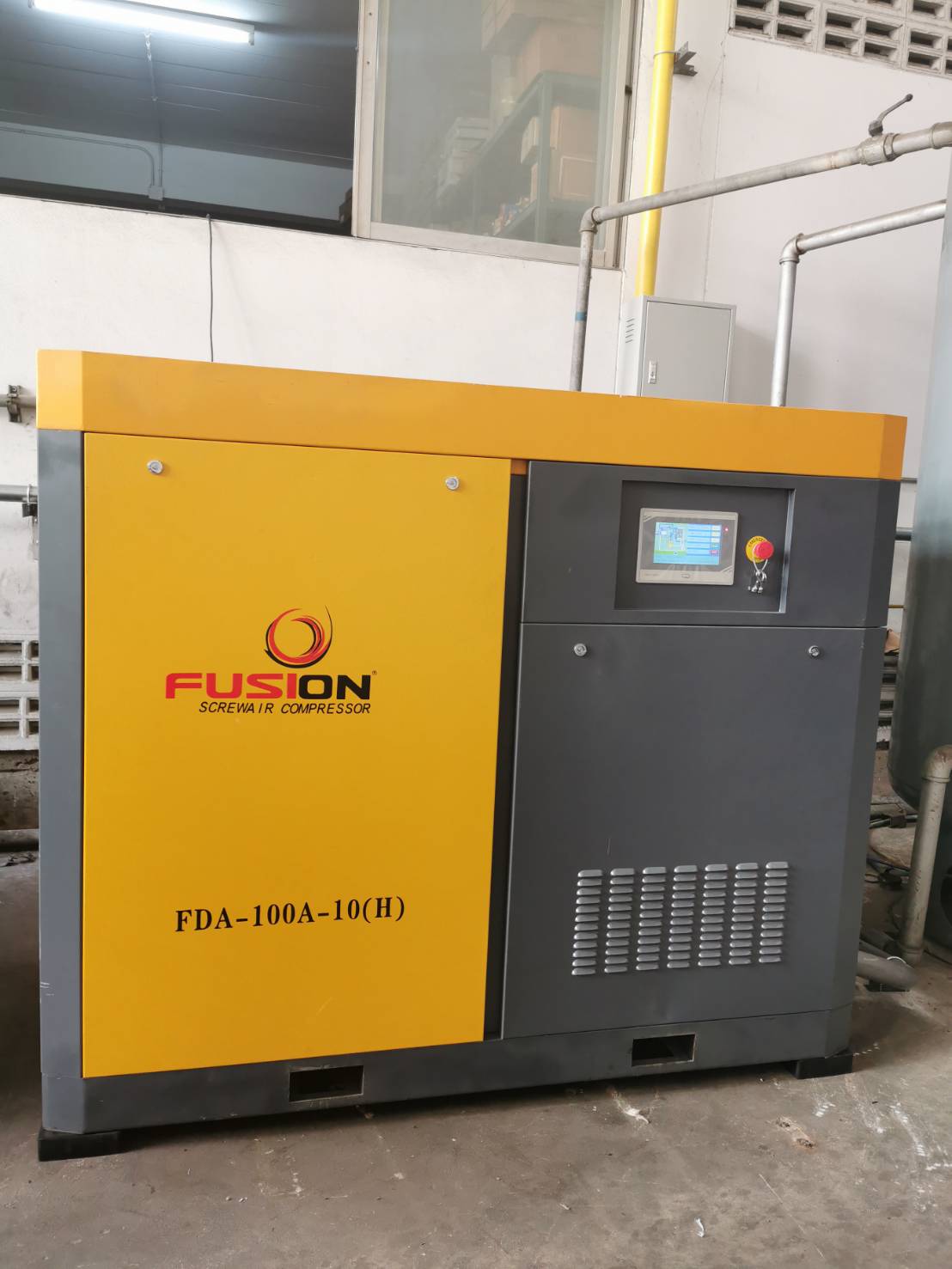ปั๊มลมสกรู FUSION 100HP Model : FDN-100A 100HP