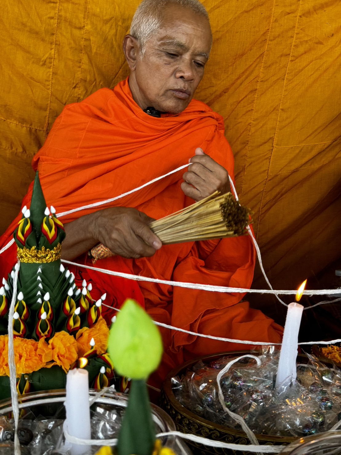 กระสุนคตกริ่ง นอโมเส้นบันตระ เนื้อสามกษัตริย์ หลวงพ่อจักร จารุวณฺโณ ลูกศิษย์ตาเบ๊าะ