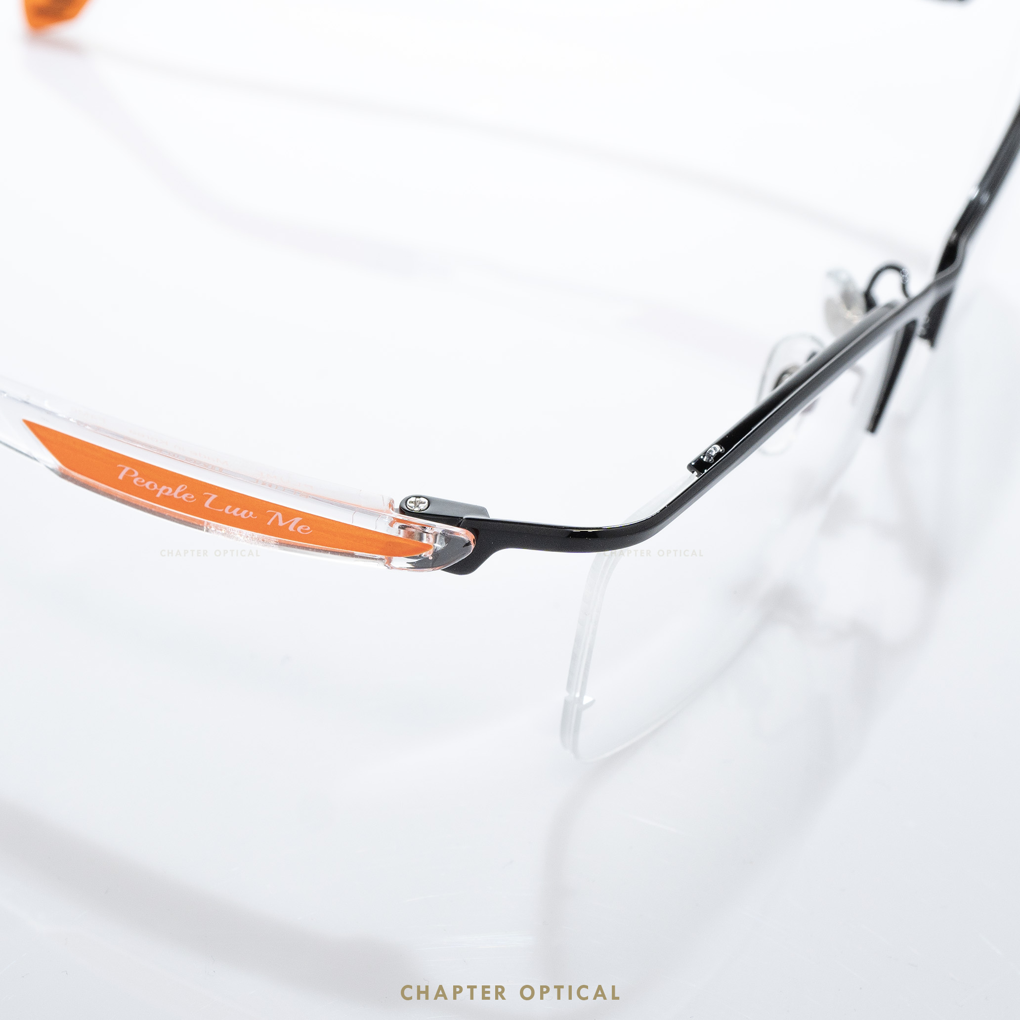 กรอบแว่นตาแบรนด์ PLUME รุ่น P-2974-C2 แบรนด์เกาหลีใต้แท้ สินค้านำเข้า