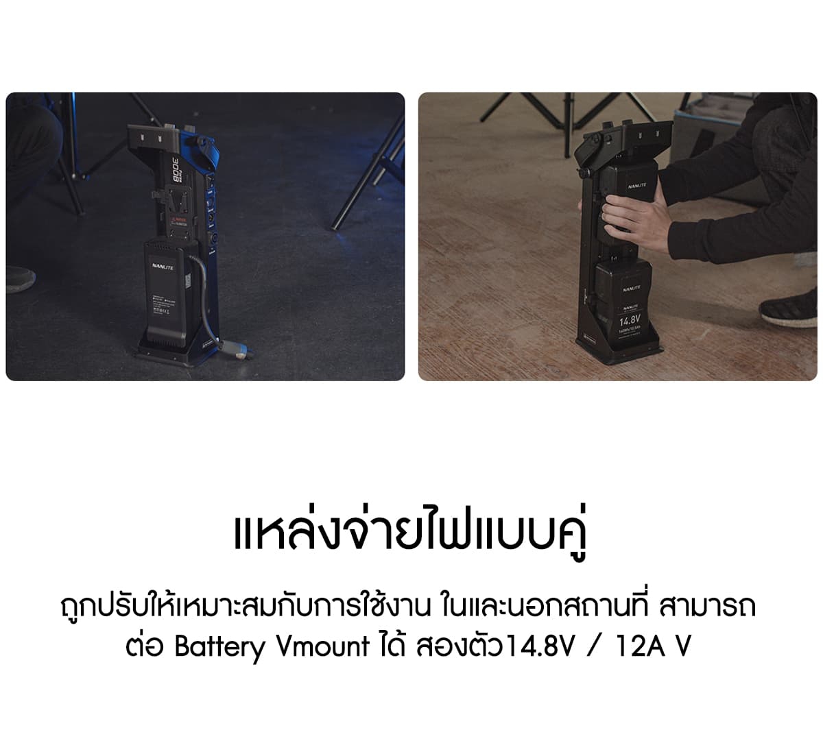 Nanlite Forza 300B ไฟสตูดิโอคุณภาพสูง รับประกันศูนย์ไทย