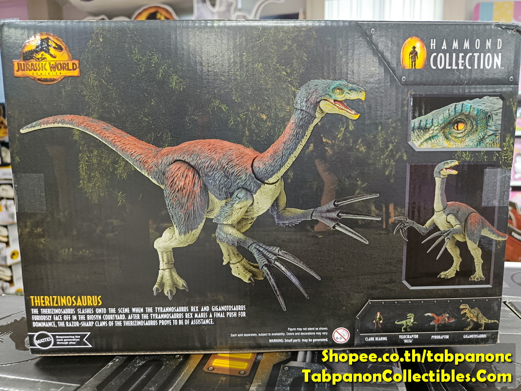 [2024.06] Mattel Jurassic World Hammond Collection Therizinosaurus Jurassic Dinosaur Figure