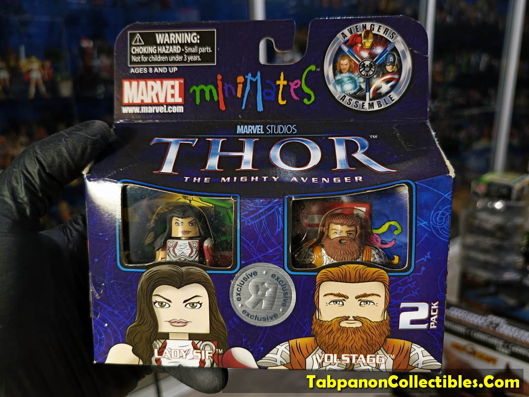 Minimates Marvel Thor The Mighty Avenger Lady Sif and Volstagg 2-Pack