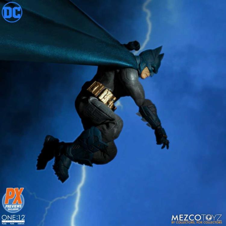 [2020.12] Mezco DC Comics Batman Supreme Knight Batman Blue One:12 Figure - PX Exclusive