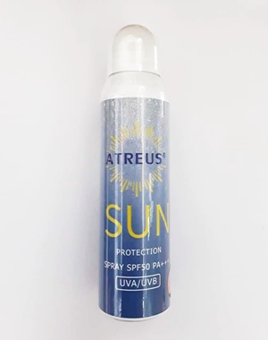 ATREUS SUN PROTECTION SPRAY SPF 50 PA+++ UVA/UVB สเปรย์กันแดด เอเทียส