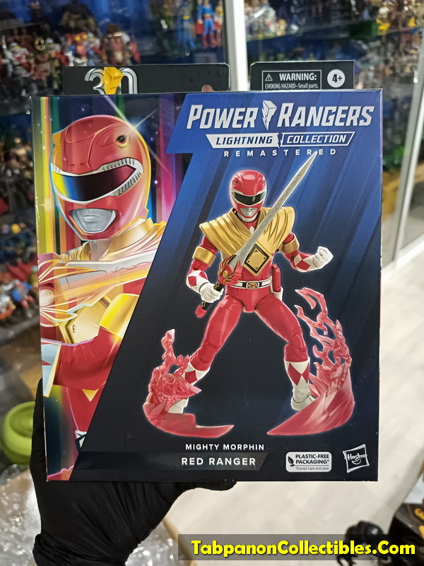 [2023.08] Hasbro Power Rangers Lightning Collection Remastered MMPR Red Ranger 6-Inch Action Figure