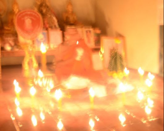 ผ้ายันต์ แม่นางกวัก เรียกทรัพย์ หลวงปู่จันทร์ วัดซับน้อย ๒๕๕๘