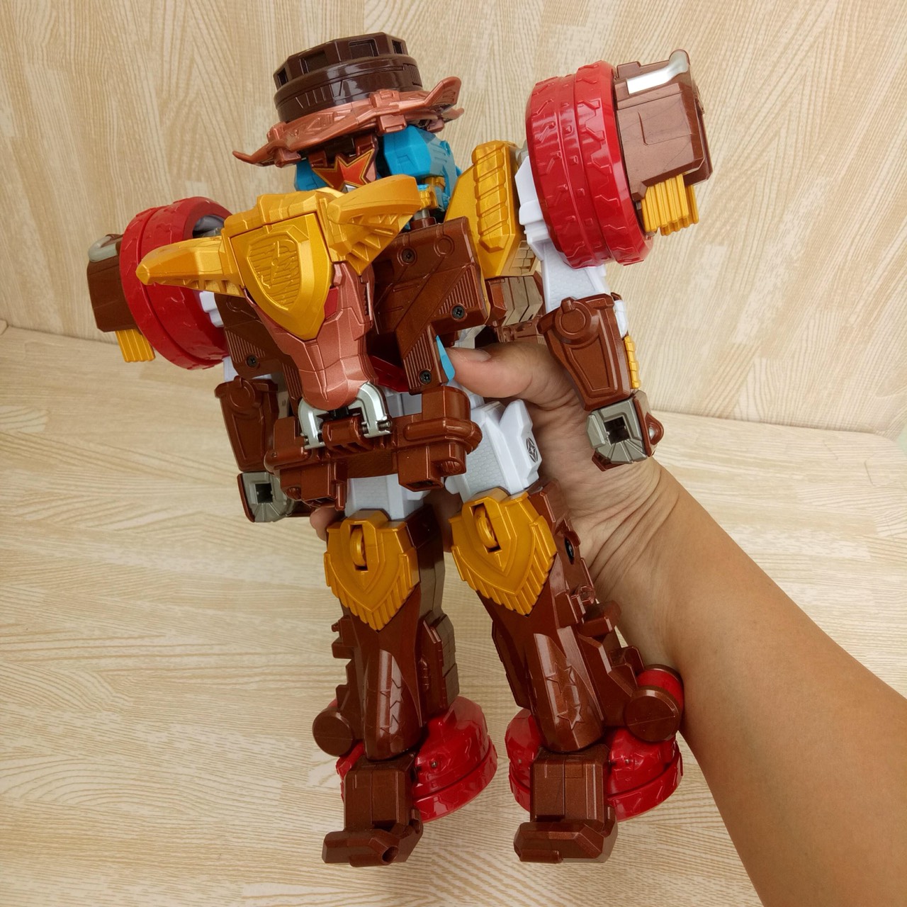 DX Bison King หุ่นยนต์แปลงร่างขบวนการนินนินเจอร์ ของแท้จากญี่ปุ่น