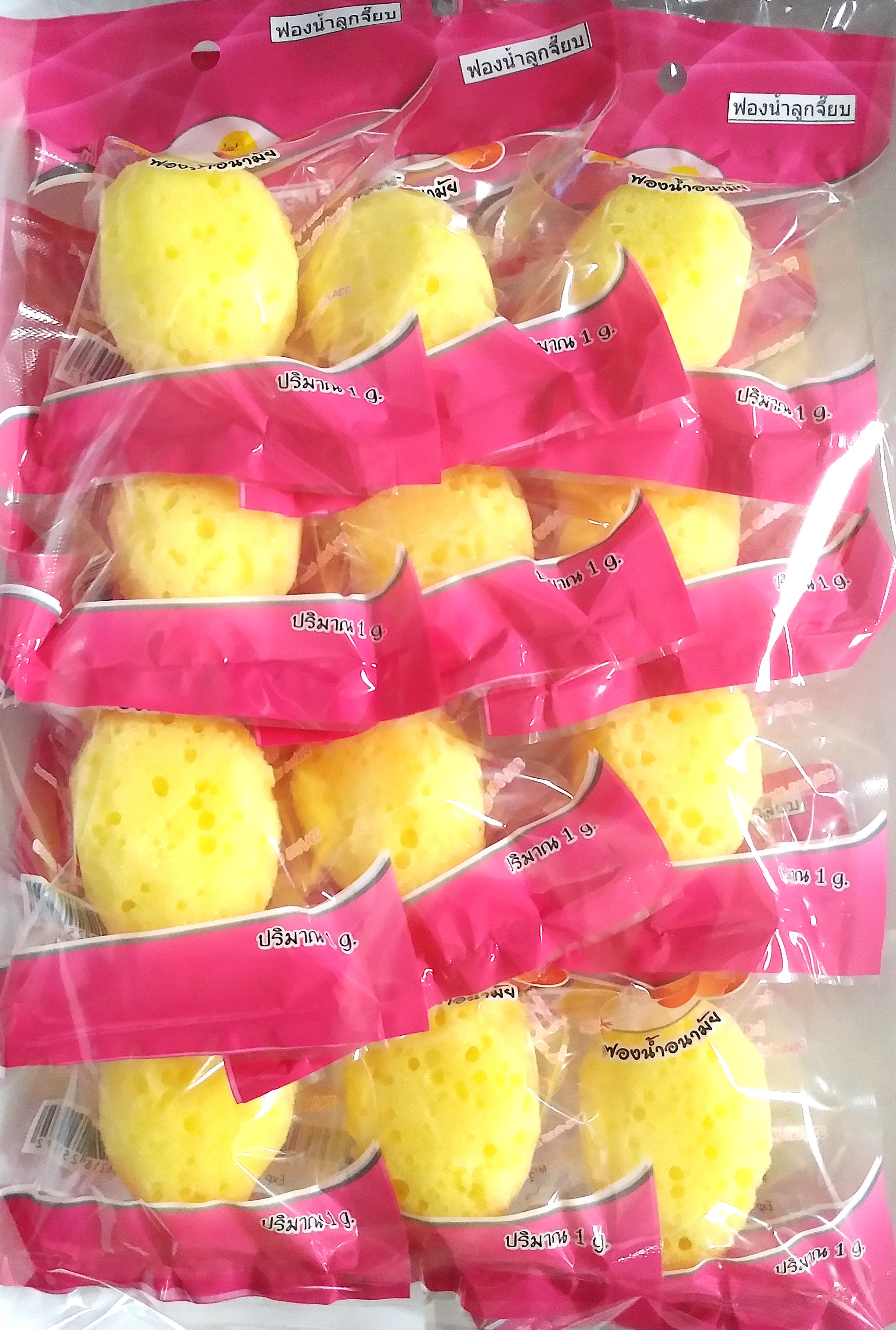 !!!NEW!!! ฟองน้ำอนามัย ฟองน้ำลูกเจี๊ยบ ซึมซับดีเยี่ยม