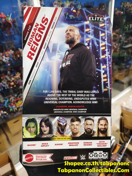 [2025.05] WWE Elite 117 Roman Reigns Action Figure
