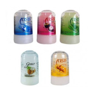 โรลออนระงับกลิ่นกาย โรลออนสารส้มเกรซ ขนาด 70 กรัม