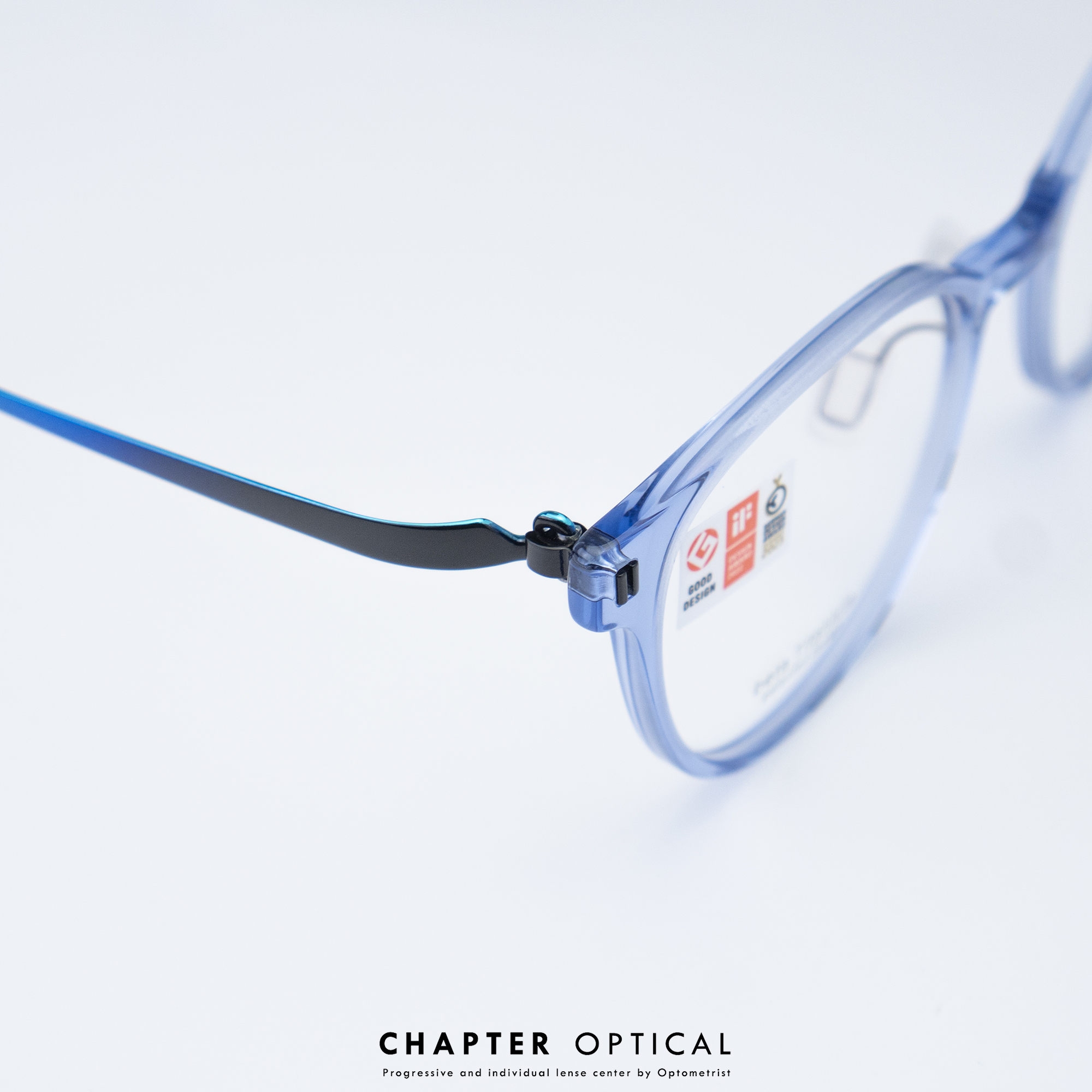 กรอบแว่น TiDOU | รุ่น TP22 รหัสสี 04 ไทเทเนี่ยมญี่ปุ่น แว่นไร้สกู Screwless น้ำหนักเบา