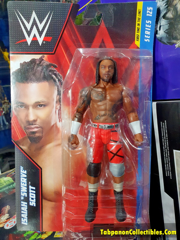 [2022.01] WWE Series 125 Isaiah "Swerve" Scott Variant (ตัวพิเศษกางเกงสีแดง) 7-Inch Basic Figure