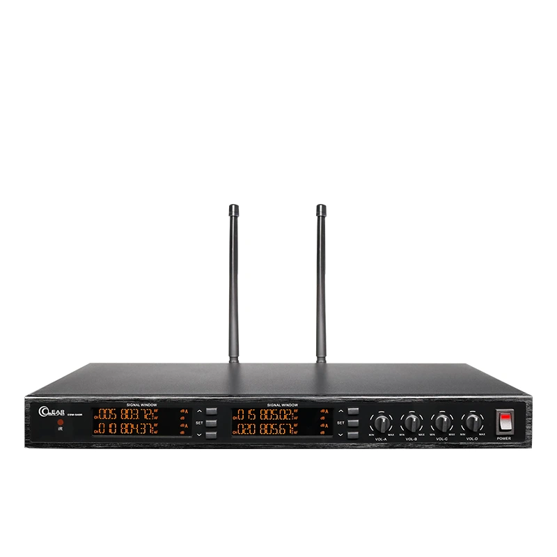 CLEARSOUND CSW-540 ชุดไมค์ประชุมสำหรับ 4 ท่าน แบบไร้สาย ย่าน UHF