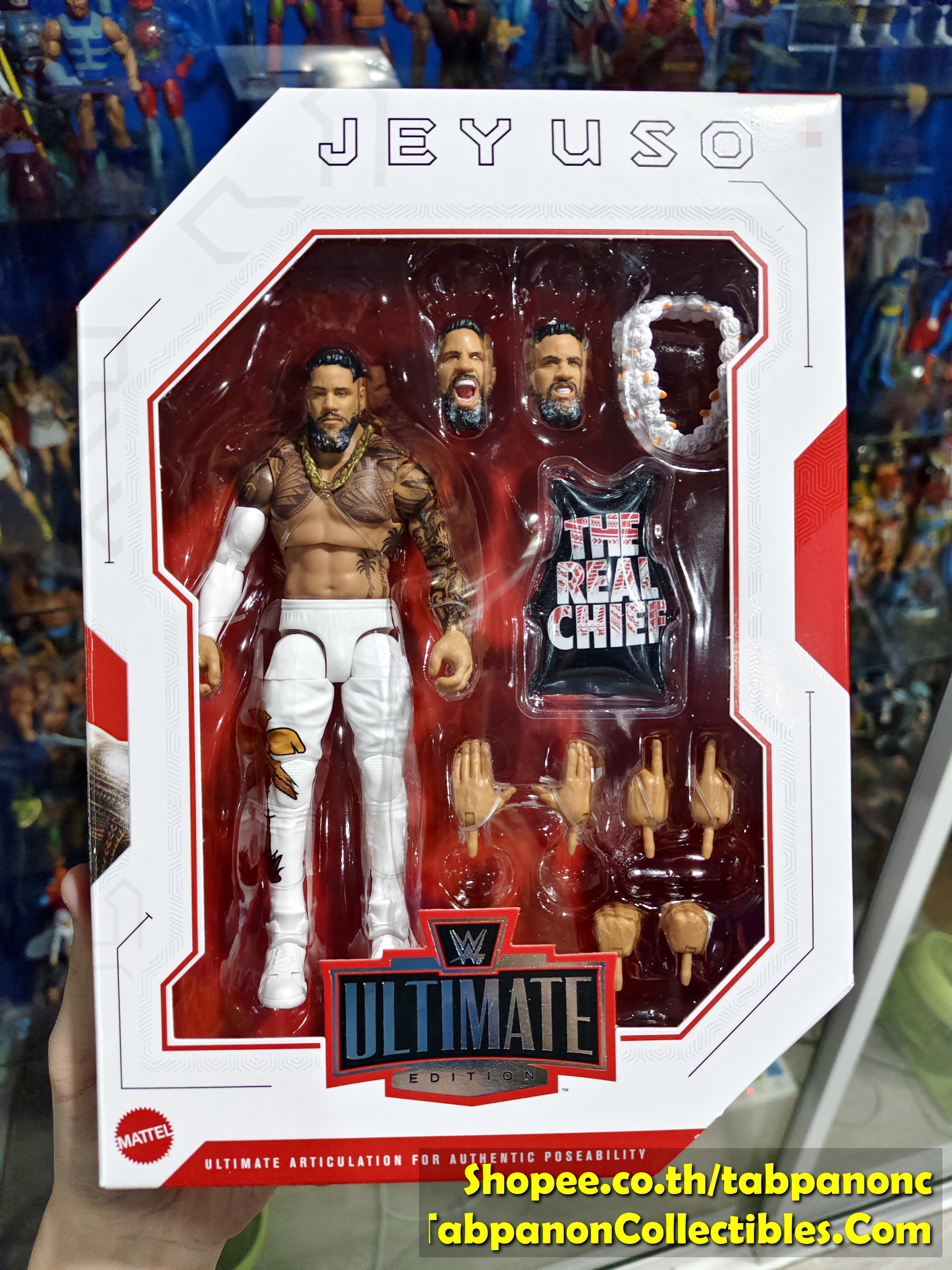 [2024.08] WWE Ultimate Edition Wave 22 Jey Uso Action Figure