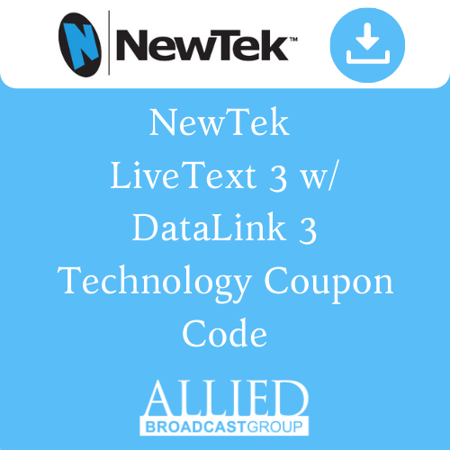 Vizrt : LiveText 3 w/ DataLink 3 Technology (NewTek)