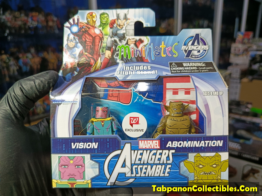 Minimates Marvel Walgreens S6 Vision and Abomination 2-Pack