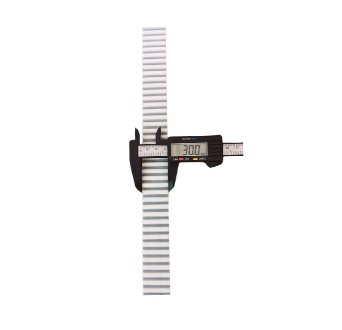 สายพานปลายเปิด HTD8M (PU) สีขาว หน้ากว้าง 30 มม. สั่งตัดได้ตามความยาวที่ต้องที่ใช้งานเป็นเส้นเดียว