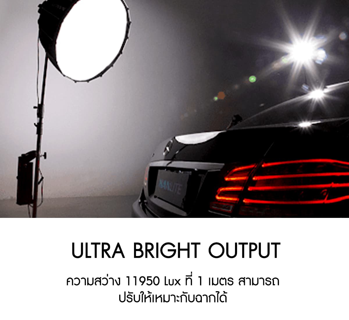 Nanlite Forza 500 Daylight LED Monolight ไฟสตูดิโอคุณภาพสูง รับประกันศูนย์ไทย