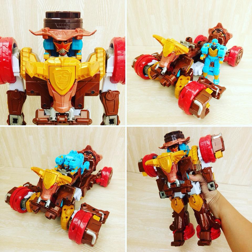 DX Bison King หุ่นยนต์แปลงร่างขบวนการนินนินเจอร์ ของแท้จากญี่ปุ่น