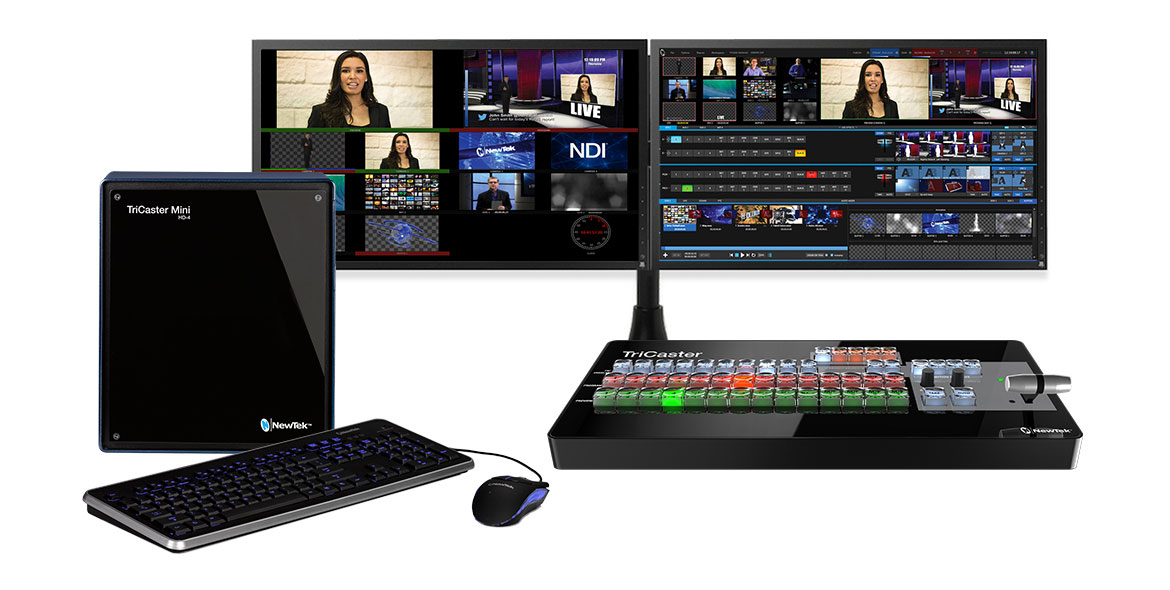 Vizrt : TriCaster รุ่น Tc-mini-Advanced HD-4 (Newtek)