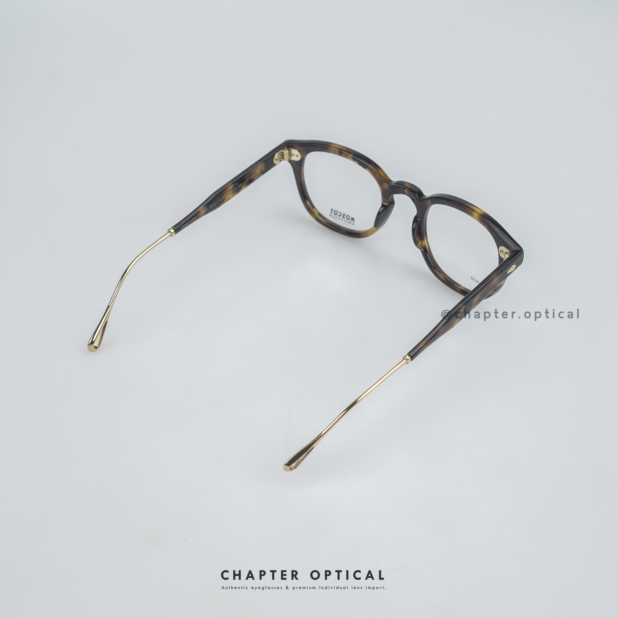 กรอบแว่น MOSCOT รุ่น LEMTOSH TT SE สี SPOT TORT./GOLD (size 49)