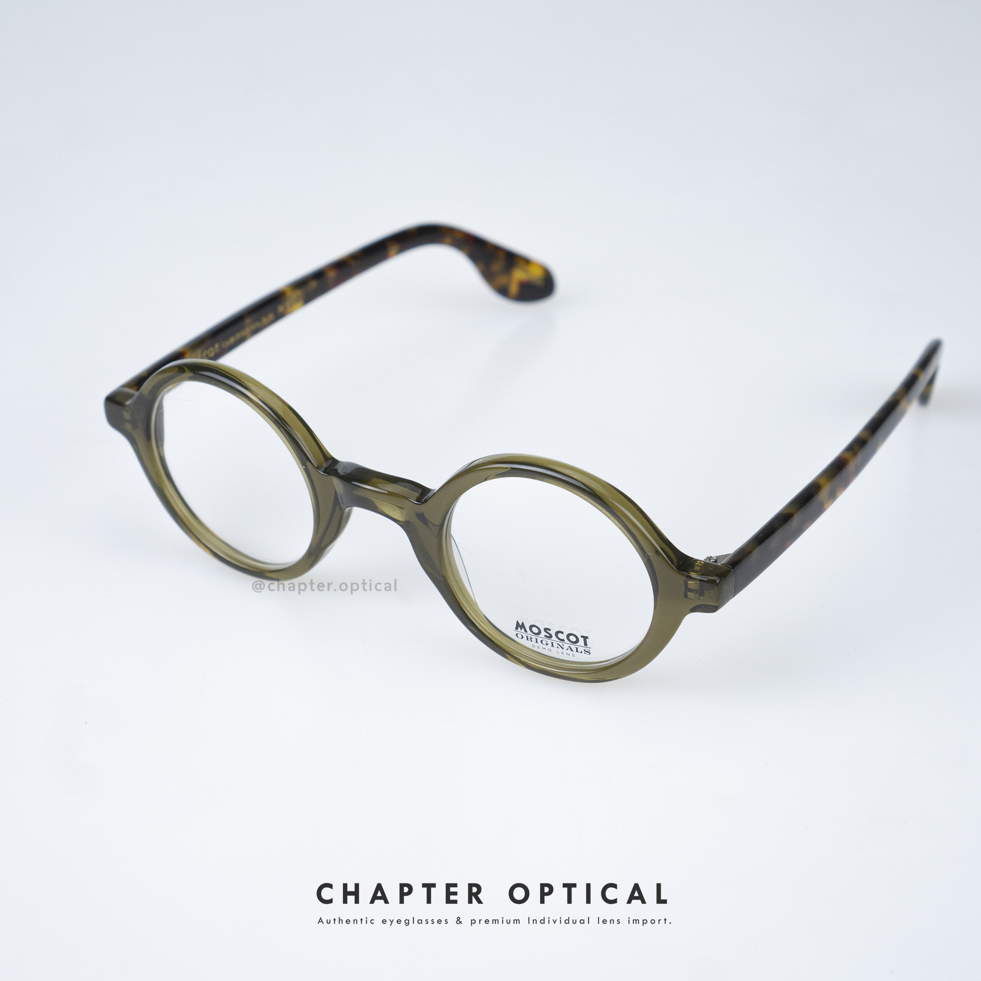 กรอบแว่น MOSCOT รุ่น ZOLMAN สี.OLIVE/TORTOISE