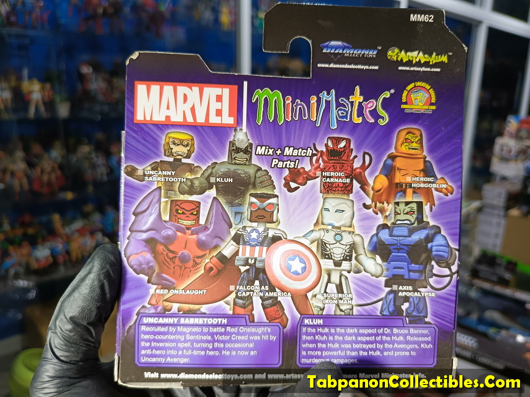 Minimates Marvel Wave 62 Uncanny and Kluh 2-pack