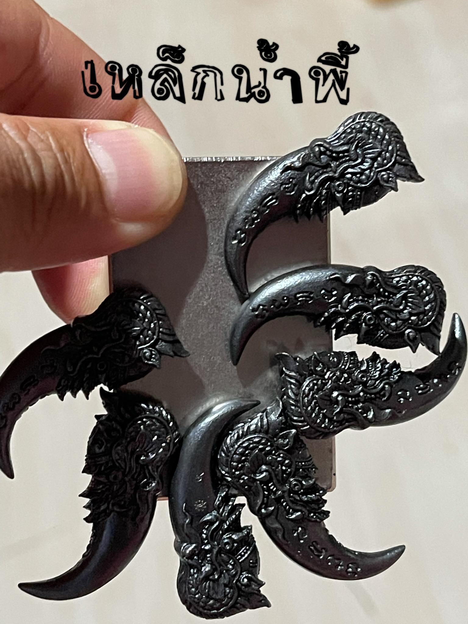 เขี้ยวแก้ว ประกาศิต ปู่พญานาค เนื้อเหล็กน้ำพี้ เจ้าแห่งขุมทรัพย์ หลวงปู่จันทร์ วัดซับน้อย