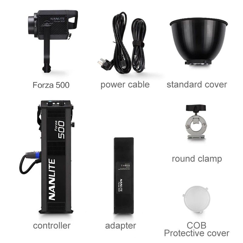 Nanlite Forza 500 LED Spot light 500W daylight with DMX