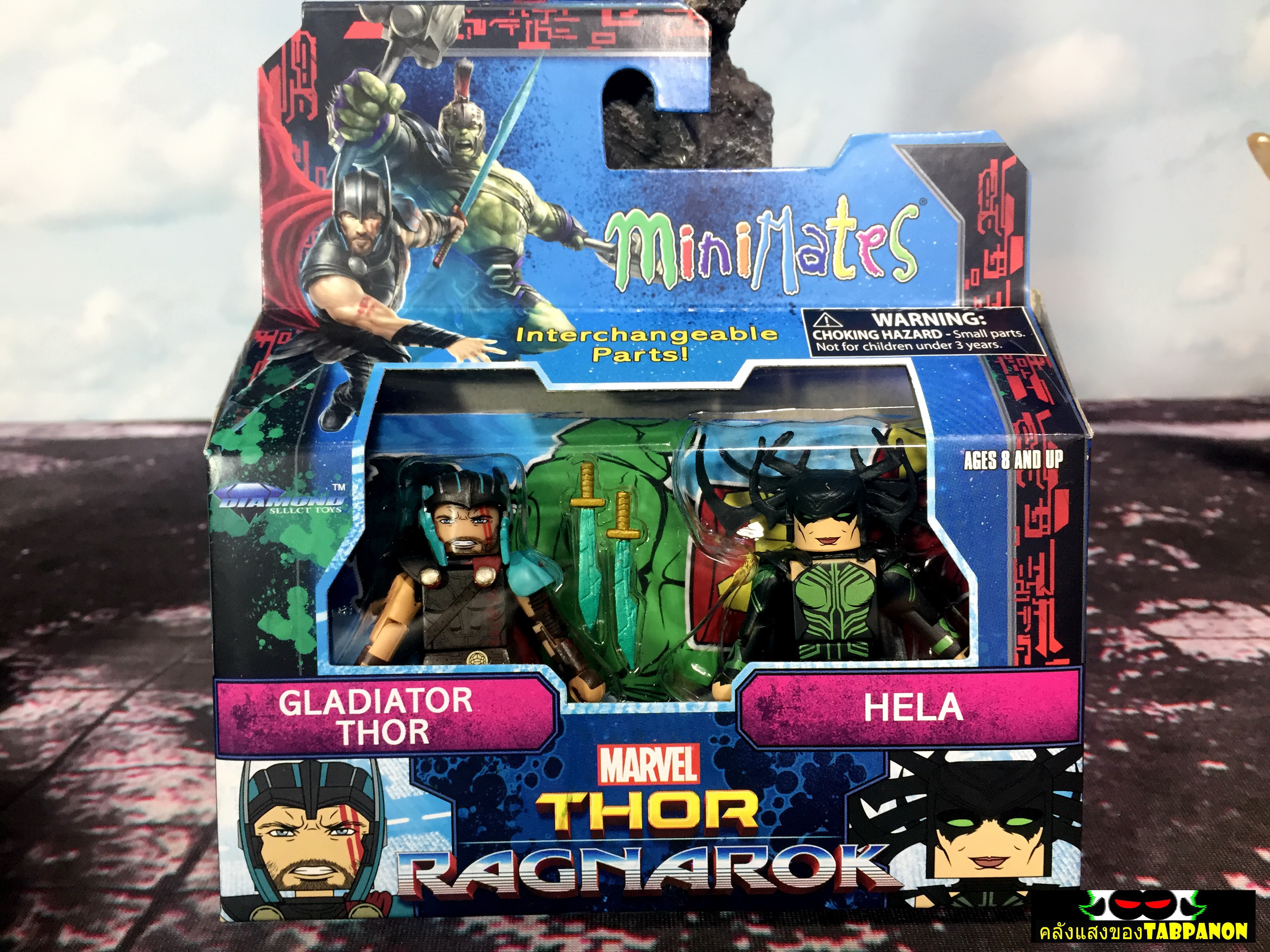 Marvel Minimates THOR:Ragnarok - Gladiator Thor & Hela