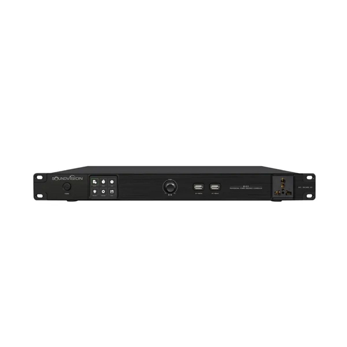 SOUNDVISION รุ่น SE-812 เครื่องจ่ายไฟ แบบเรียงลำดับ 8 ชาแนล พร้อม หน้า touch screen TFT-LCD 2.2 นิ้ว