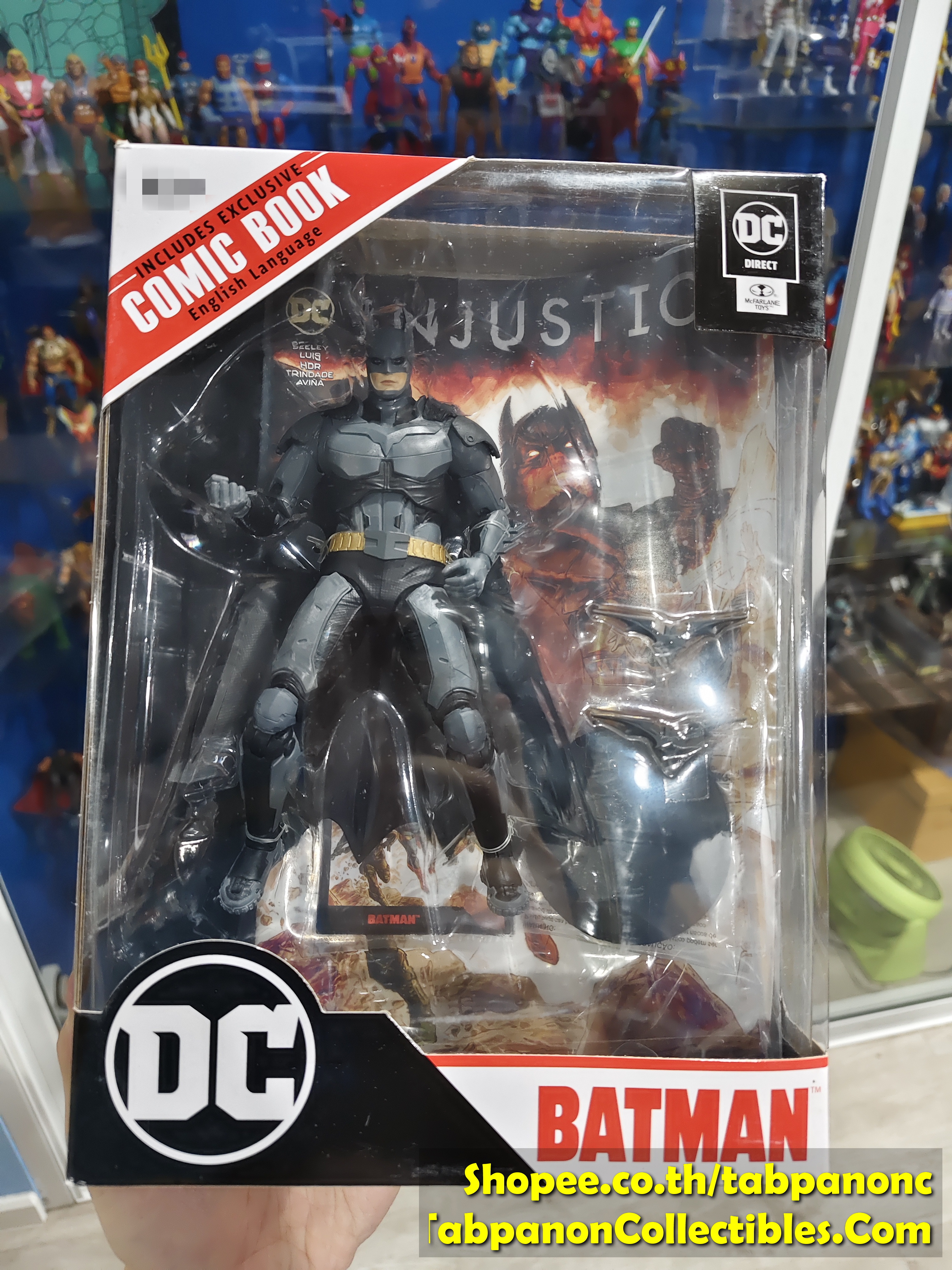 [2022.12] McFarlane DC Direct Gaming Injustice 2 Batman Action Figure w Comics