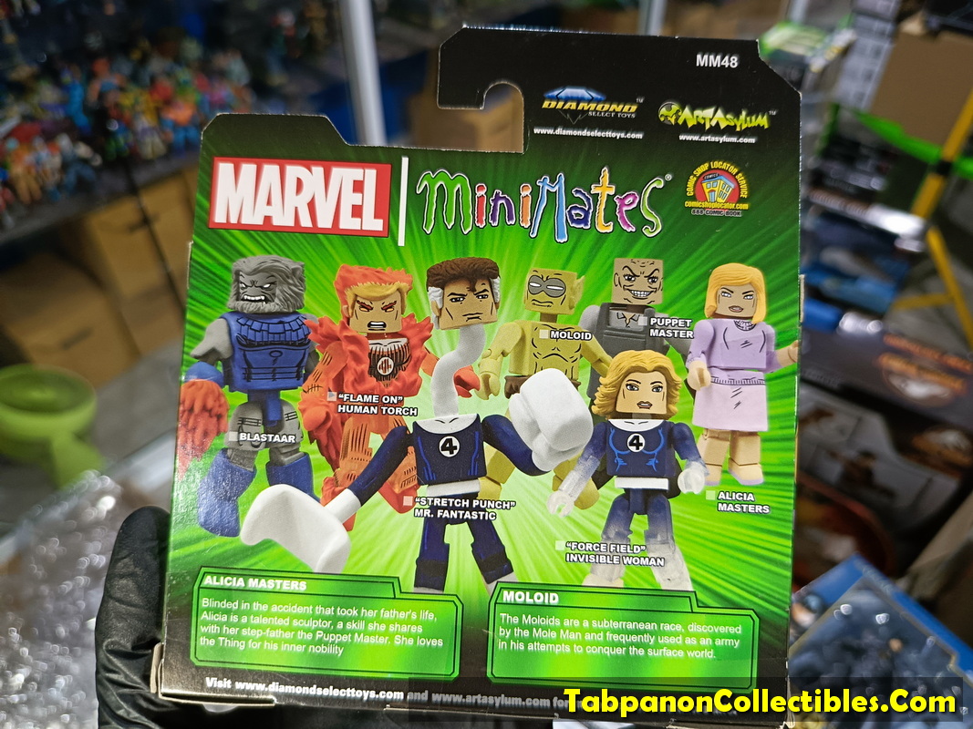 Minimates Marvel Wave 48 Alicia Masters and Moloid 2-Pack