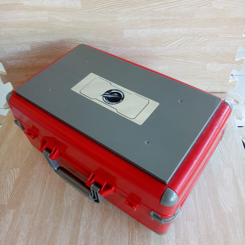 DX​ กระเป๋าใส่หุ่นยนต์​ Go-onger​ vehicles No. 1-6 ของแท้จากญี่ปุ่น​