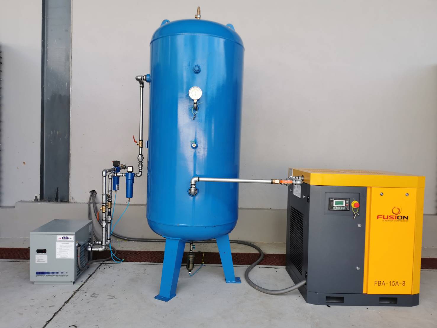 ปั๊มลมสกรู FUSION 15HP Model : FBN-15A 15HP