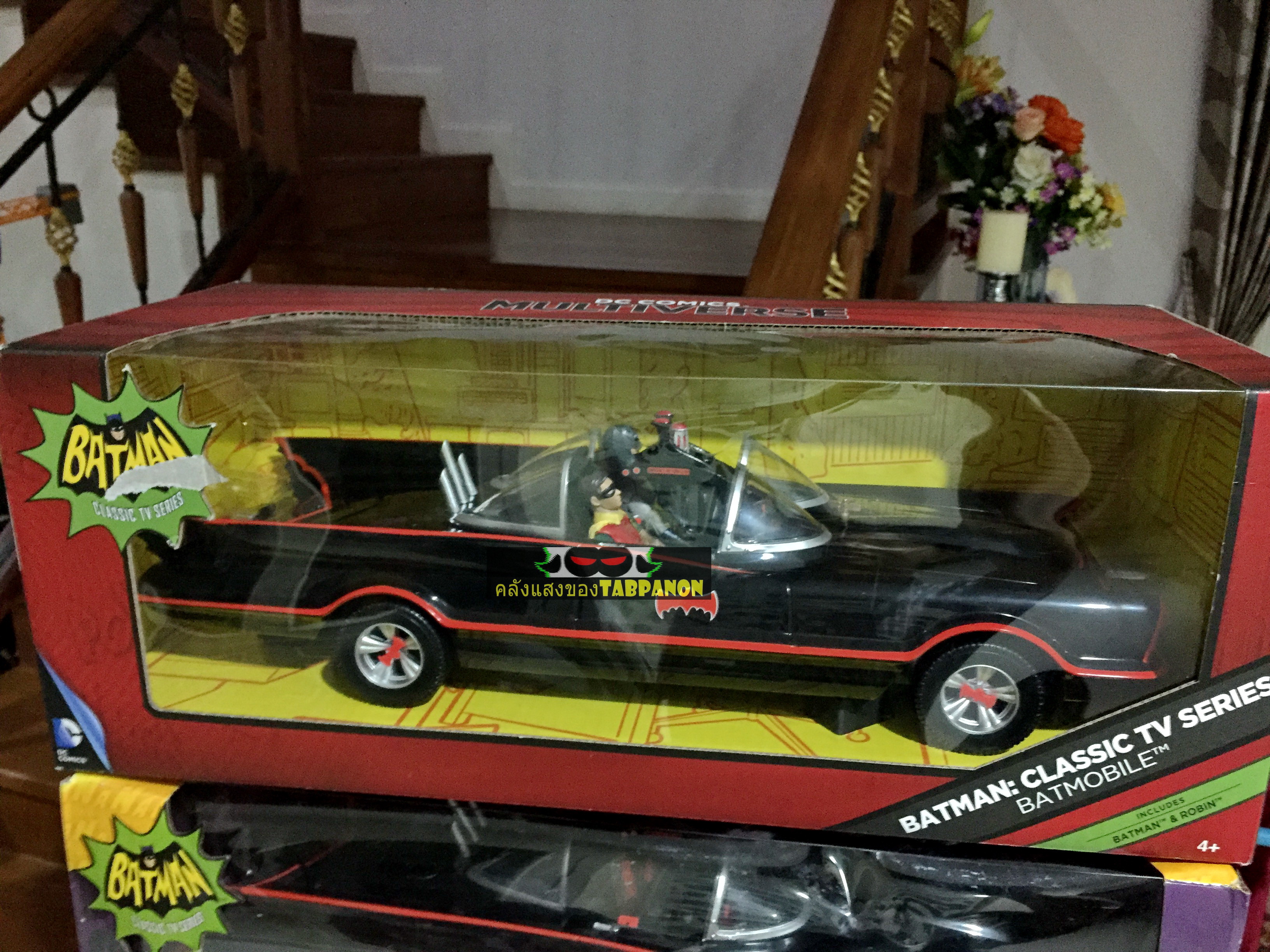 [2013.08] DC Multiverse Vehicles - Classics TV Batmobile w Batman & Robin (สเกล6นิ้ว)
