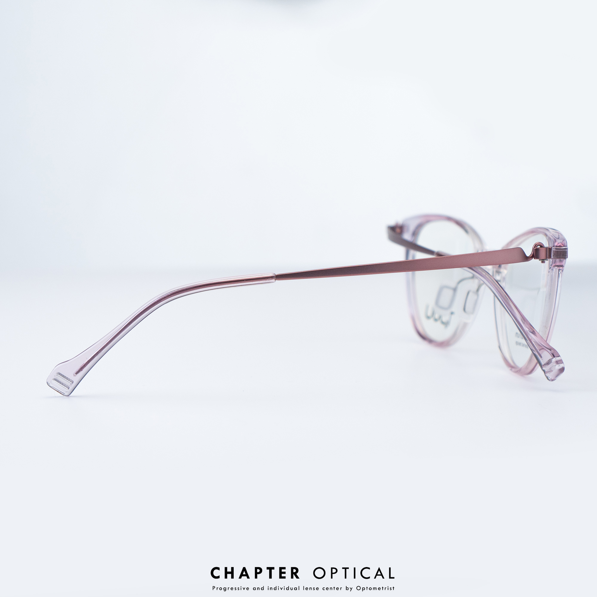 กรอบแว่น TiDOU | รุ่น TP26 รหัสสี 02 ไทเทเนี่ยมญี่ปุ่น แว่นไร้สกู Screwless น้ำหนักเบา