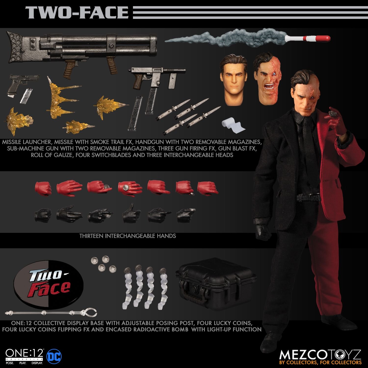 [2020.09] Mezco One:12 Collective DC Comics Two-Face Action Figure