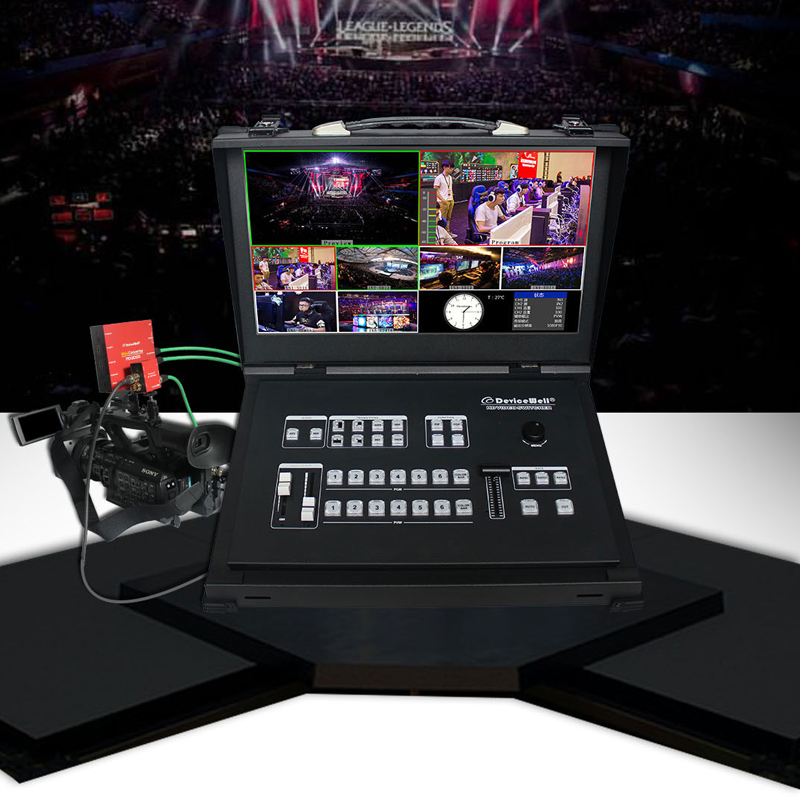 DeviceWell HDS9106 Portable switchboard with monitor